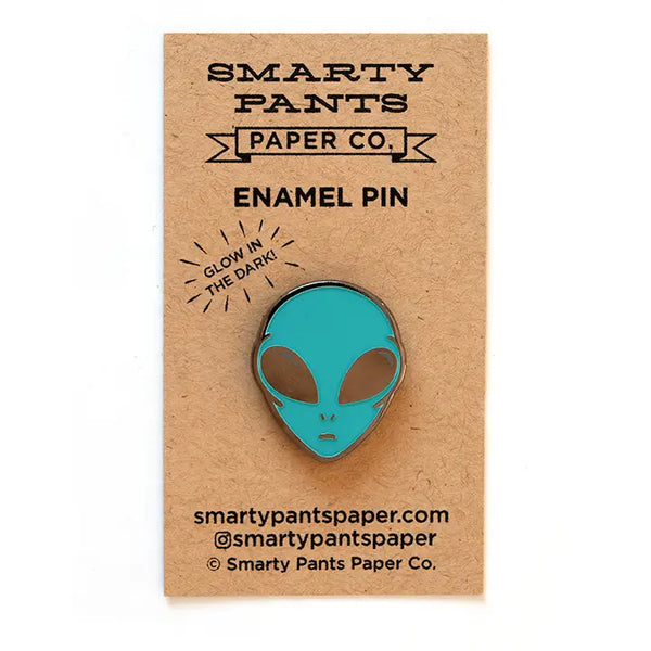 Alien Glow In The Dark Pin