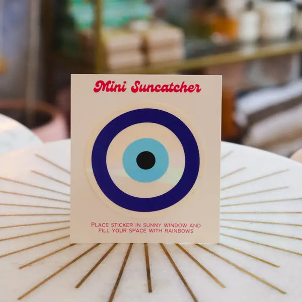 Evil Eye Mini Suncatcher Sticker