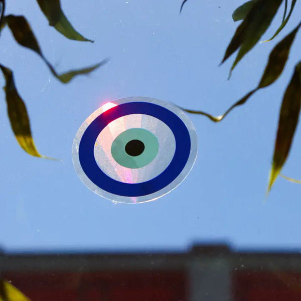Evil Eye Mini Suncatcher Sticker
