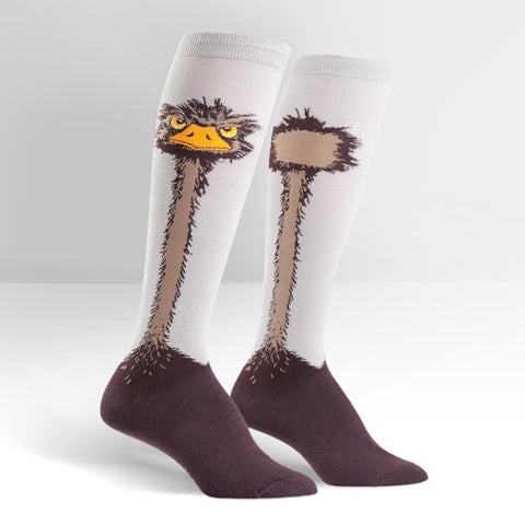 Ostrich Knee High Socks