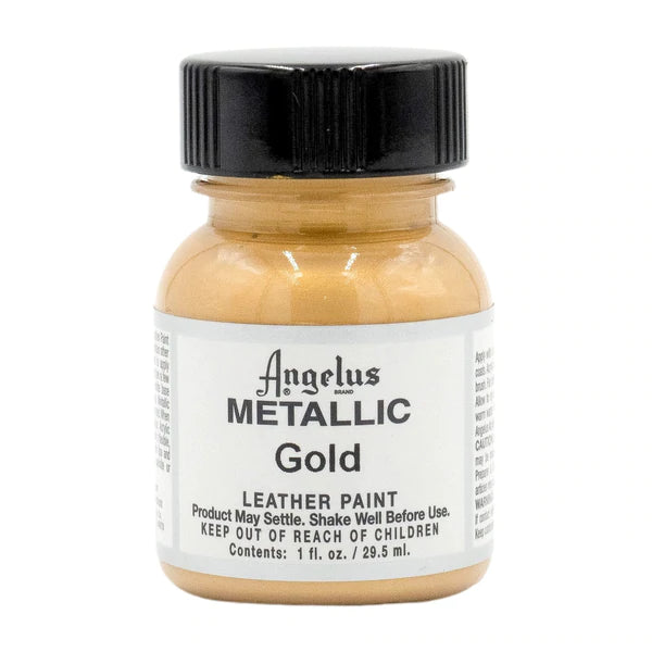 Angelus Acrylic Leather Metallic Paint 1oz