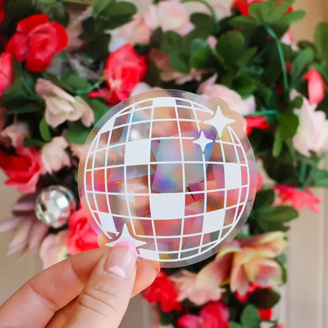 Disco Mini Suncatcher sticker