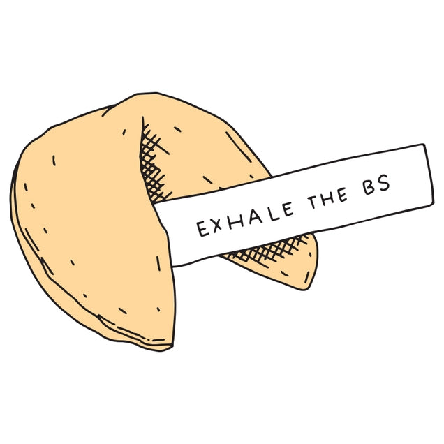 Exhale the BS Sticker