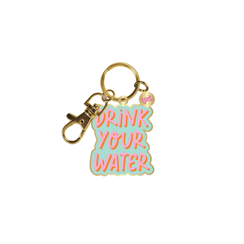 Drink Your Water Key Charms