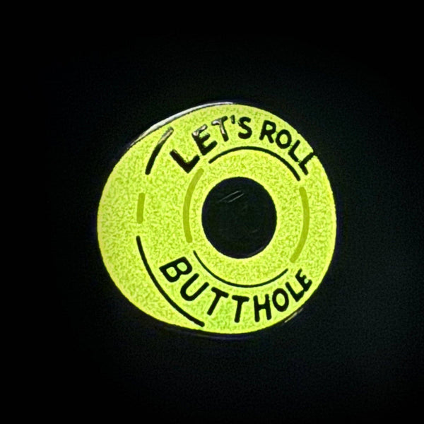 Glow in the Dark Let's Roll Pin