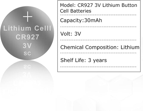 Replacement Battery, Light up Jam Plugs