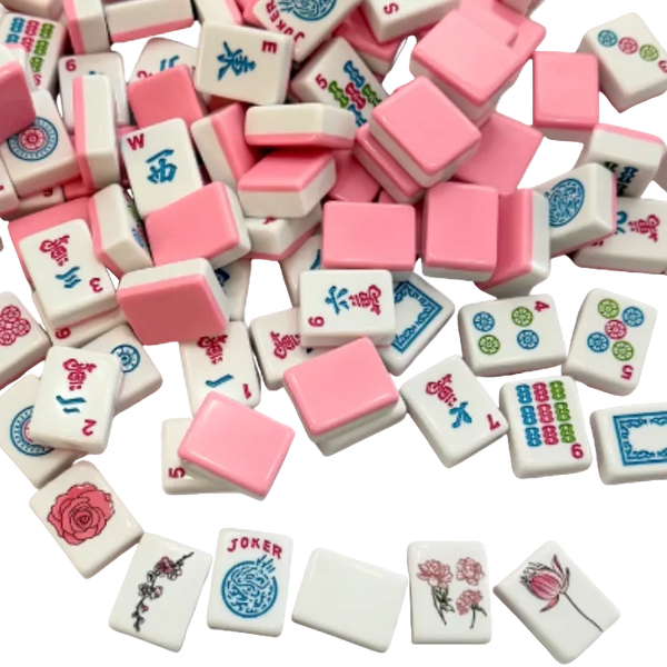 Mahjong Studios – Peony Garden American Mahjong Tile Set (160 Tiles)