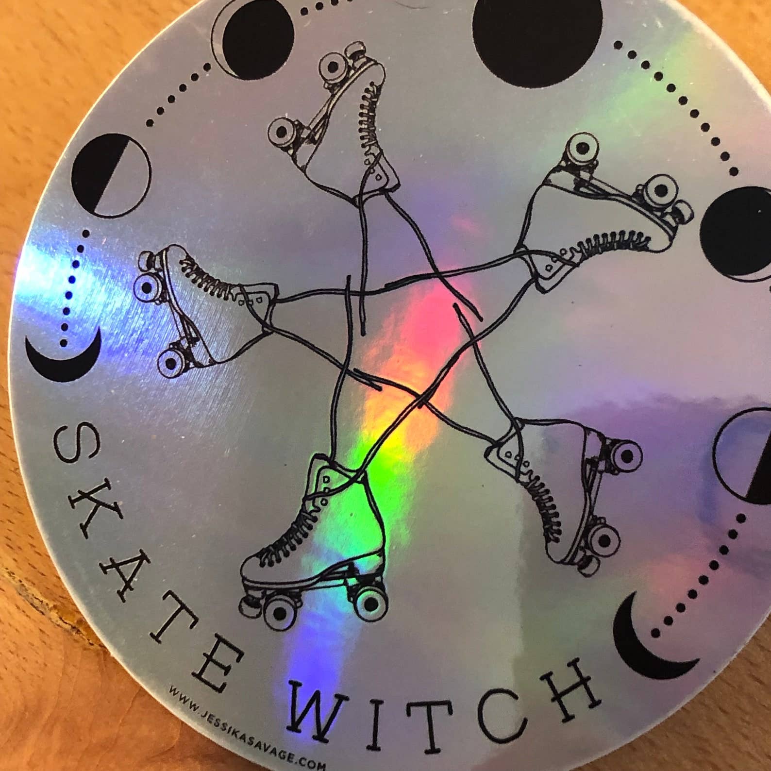 Skate Witch Sticker