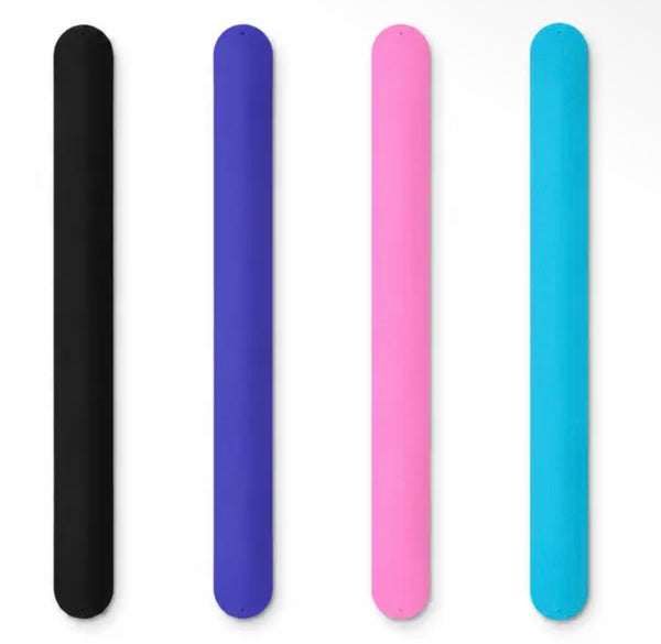 Mahjong Mat Straps - Silicone Slap Bracelet Mat Holder
