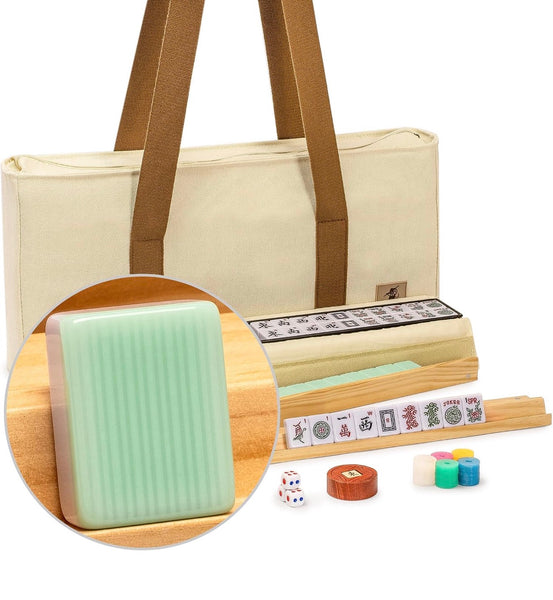 Yellow Mountain Jade Horizon American Mahjong Set