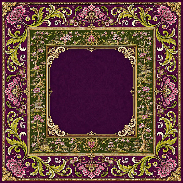 The Empress — Jewel Tone Baroque Mahjong Mat - Preorder