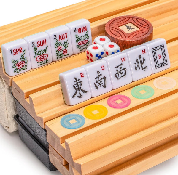 Yellow Mountain Jade Horizon American Mahjong Set
