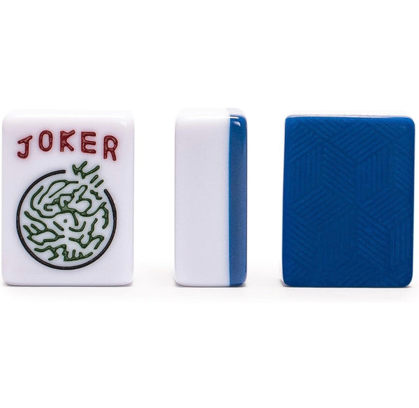 Yellow Mountain Indigo Tides American Mahjong Set