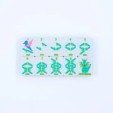 Crystal Prism Pink | Mahjong with Bold Angles and Vibrant Vibes | 1.25" X 0.9" X 0.7"