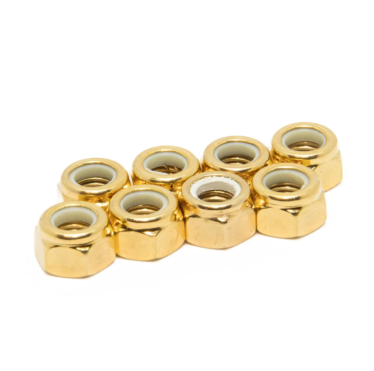 Roll-Line Gold Axle Nuts