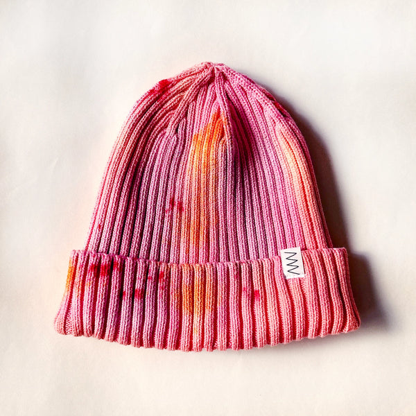 Hand-dyed Beanie Hat