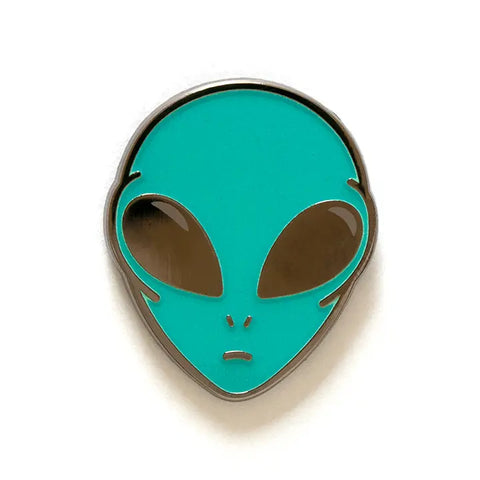 Alien Glow In The Dark Pin