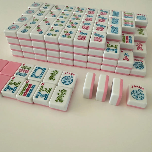 Mahjong Studios – Peony Garden American Mahjong Tile Set (160 Tiles)