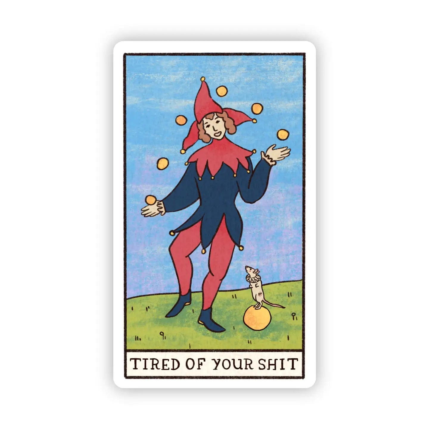 Tarot Card Stickers
