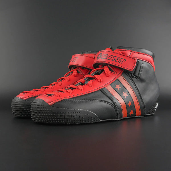 Limited Edition Quadstar Carbon Red and Black Boots