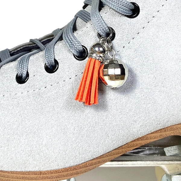 Tassel + Disco Ball Lace Charm