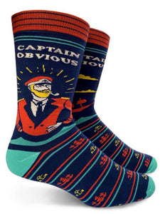 Captain Obvious Socks