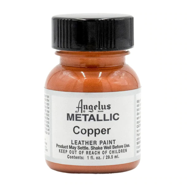 Angelus Acrylic Leather Metallic Paint 1oz