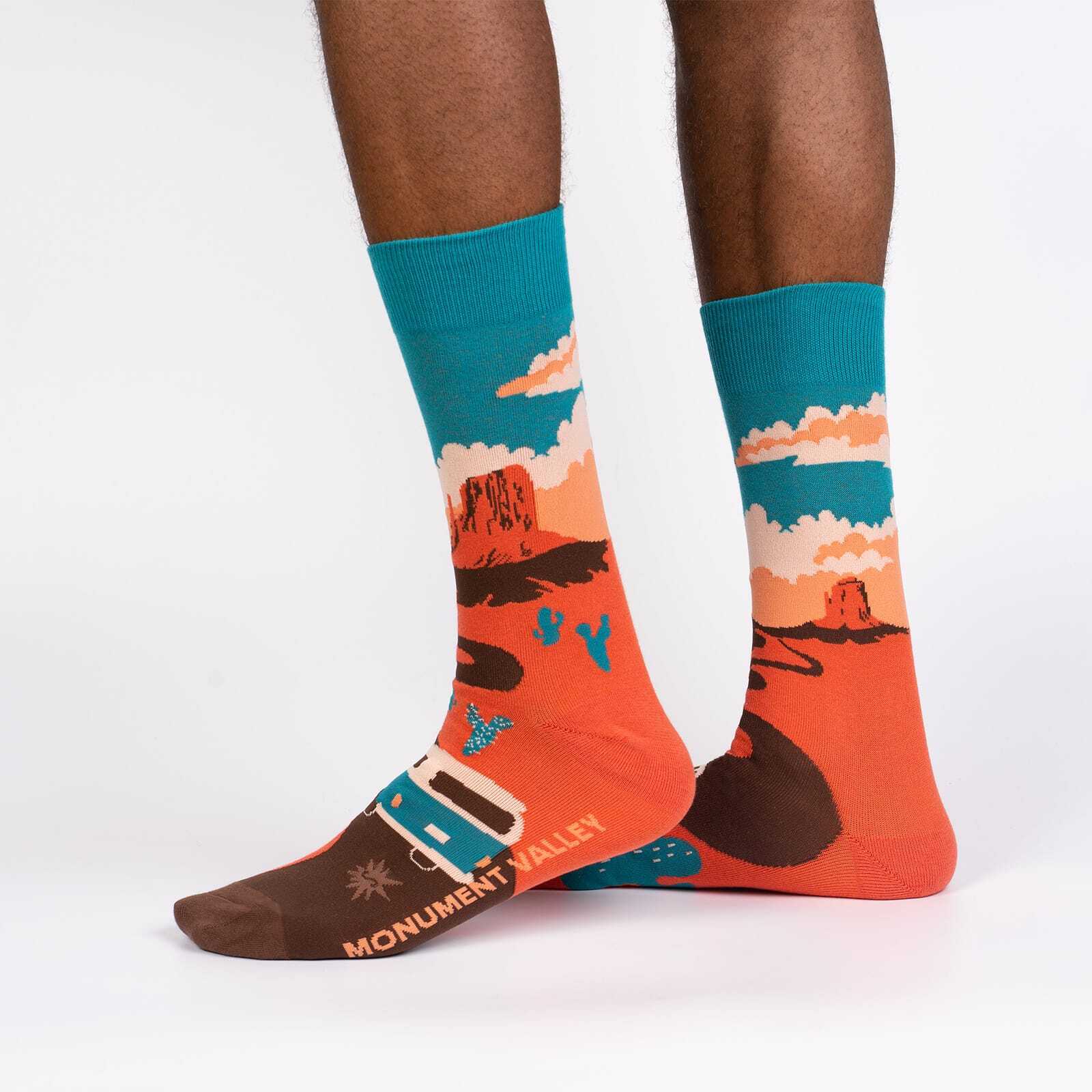Monument Valley Men's Crew Socks