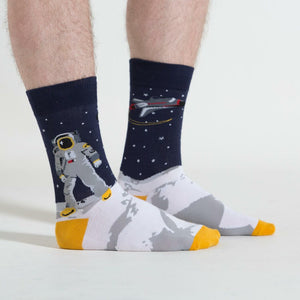 One Giant Leap Men's Crew Socks