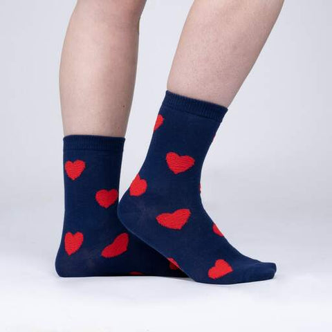 Sweet Hearts Crew Socks