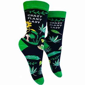 Crazy Plant Lady Women's Crew Socks