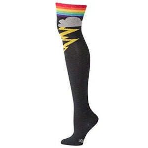 Rainbow Storm Socks