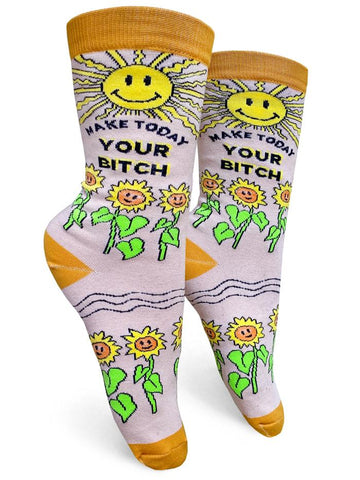 Make Today Your Bitch Socks